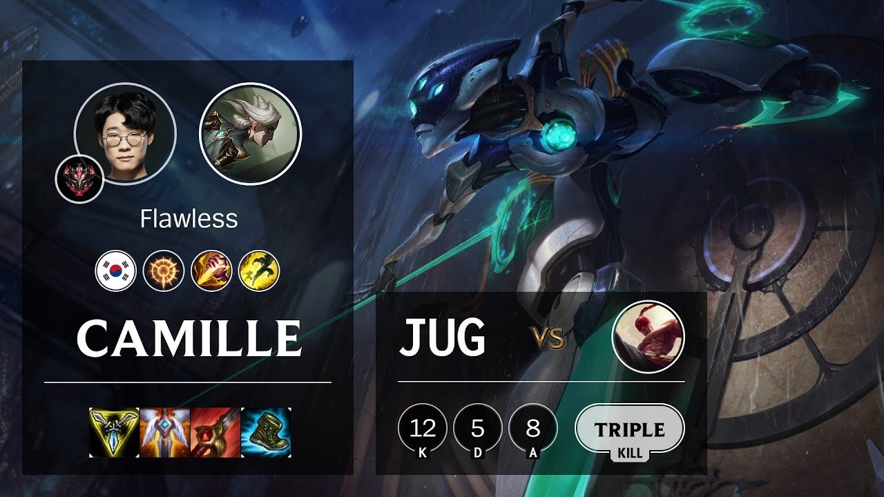 Camille Jungle vs Lee Sin - KR Grandmaster Patch 10.6