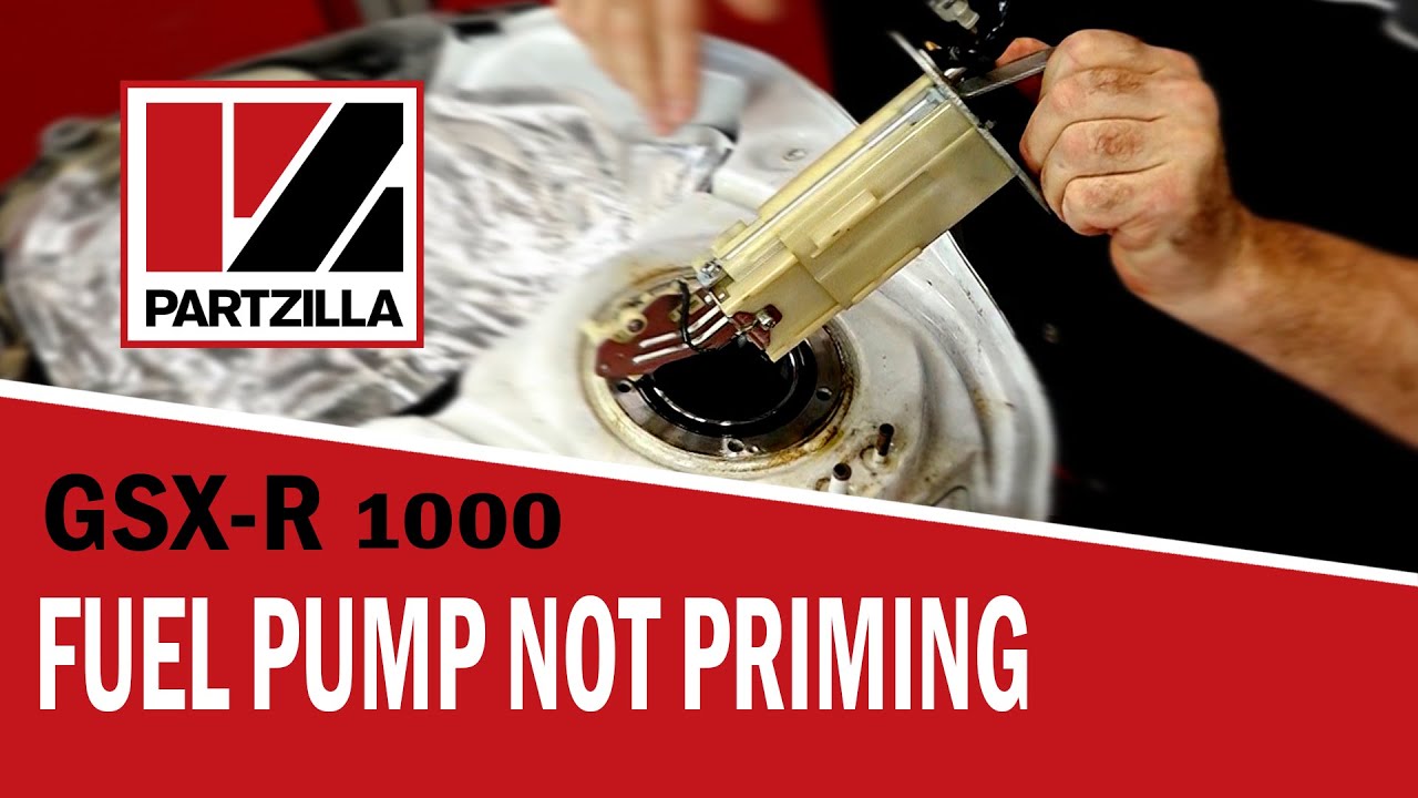 GSXR Fuel Pump Not Priming | Suzuki GSX-R1000 | Partzilla.com
