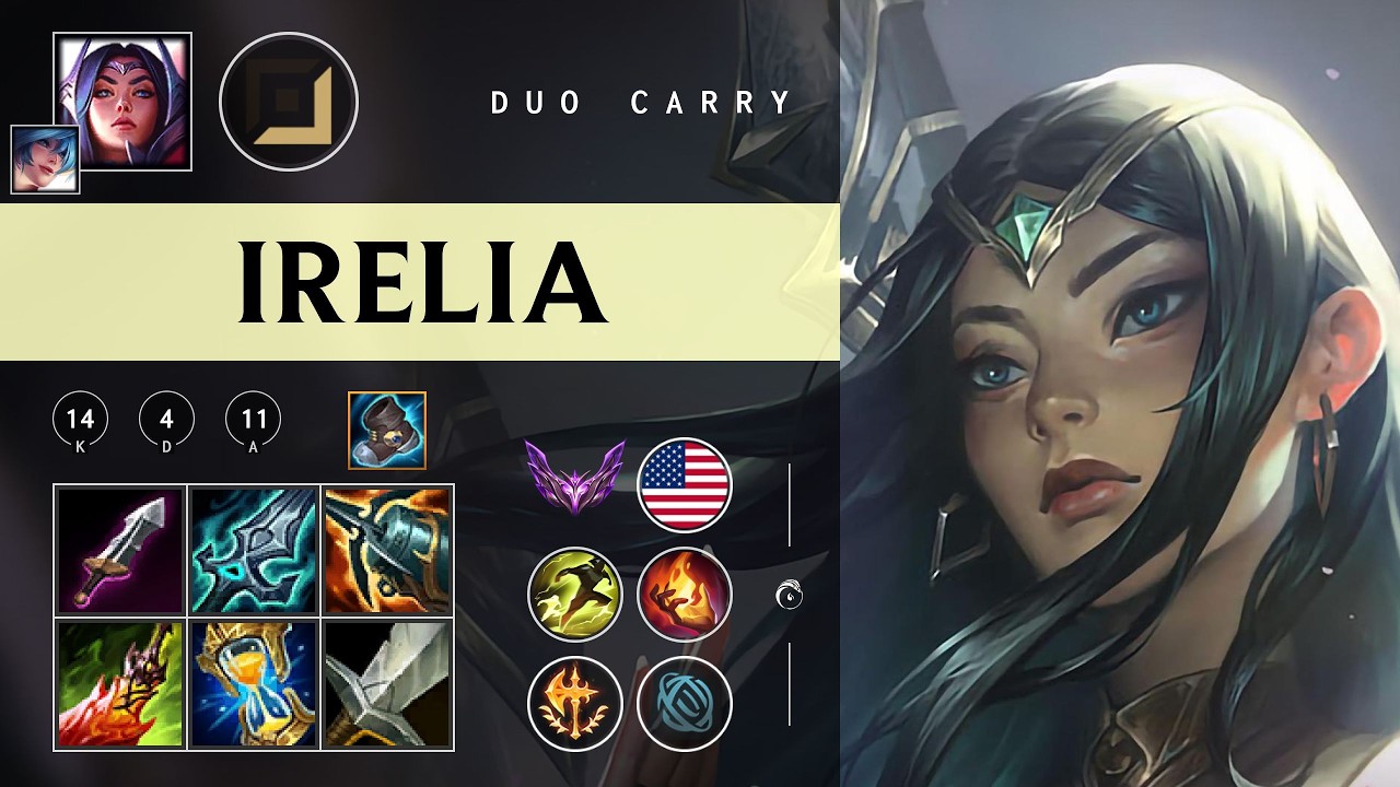 Irelia ADC vs Xayah - NA Master Patch 26.05