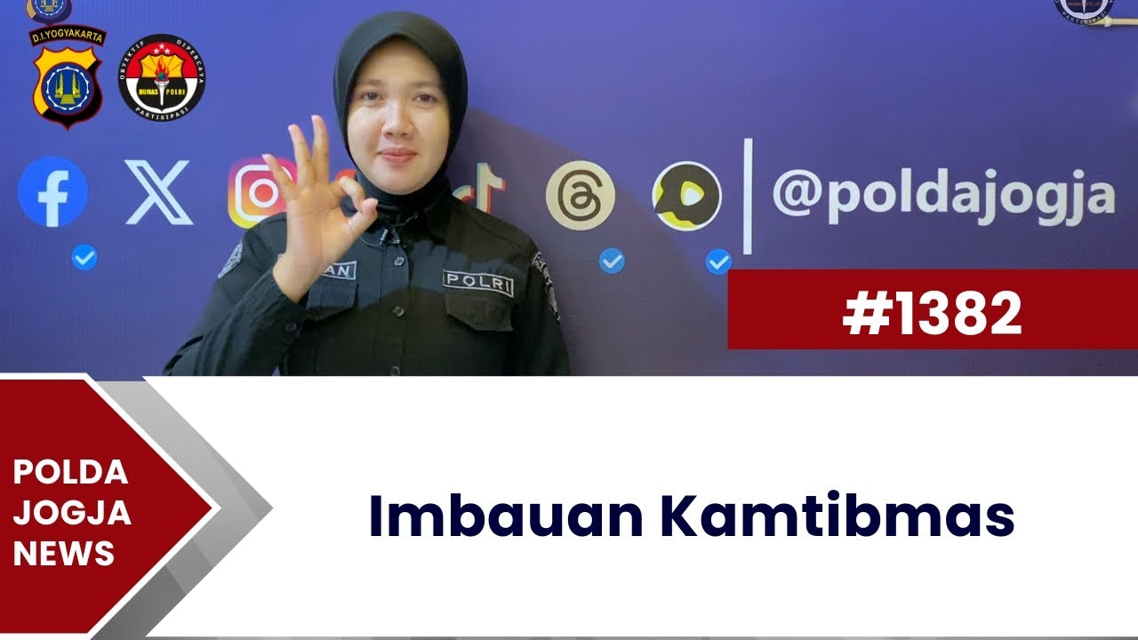 Imbauan Kamtibmas | Polda Jogja News #1382