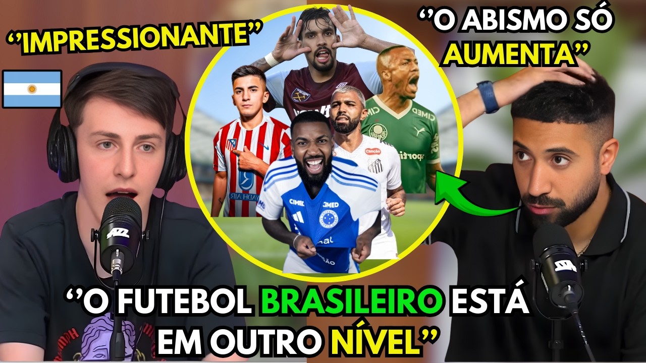 OLHA ISSO! MIDIA ARGENTINA DESESPERADA COM AS CONTRATAÇÕES DO FUTEBOL BRASILEIRO