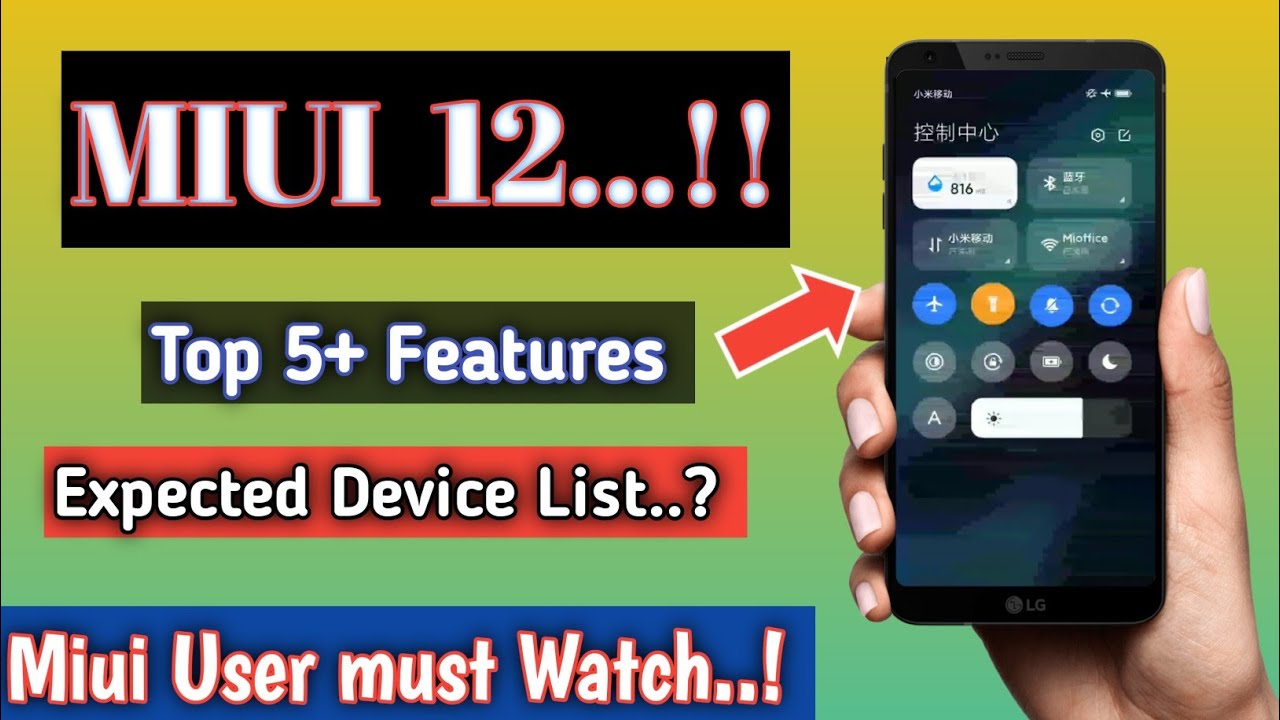 Miui 12 Top 5+ Features || MIUI New 5 Features || Termite Tech 👻