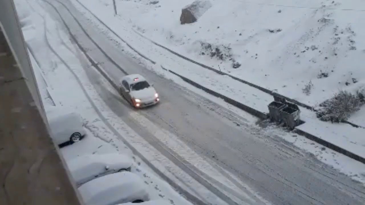 Aynkef 2020 kar görüntüleri