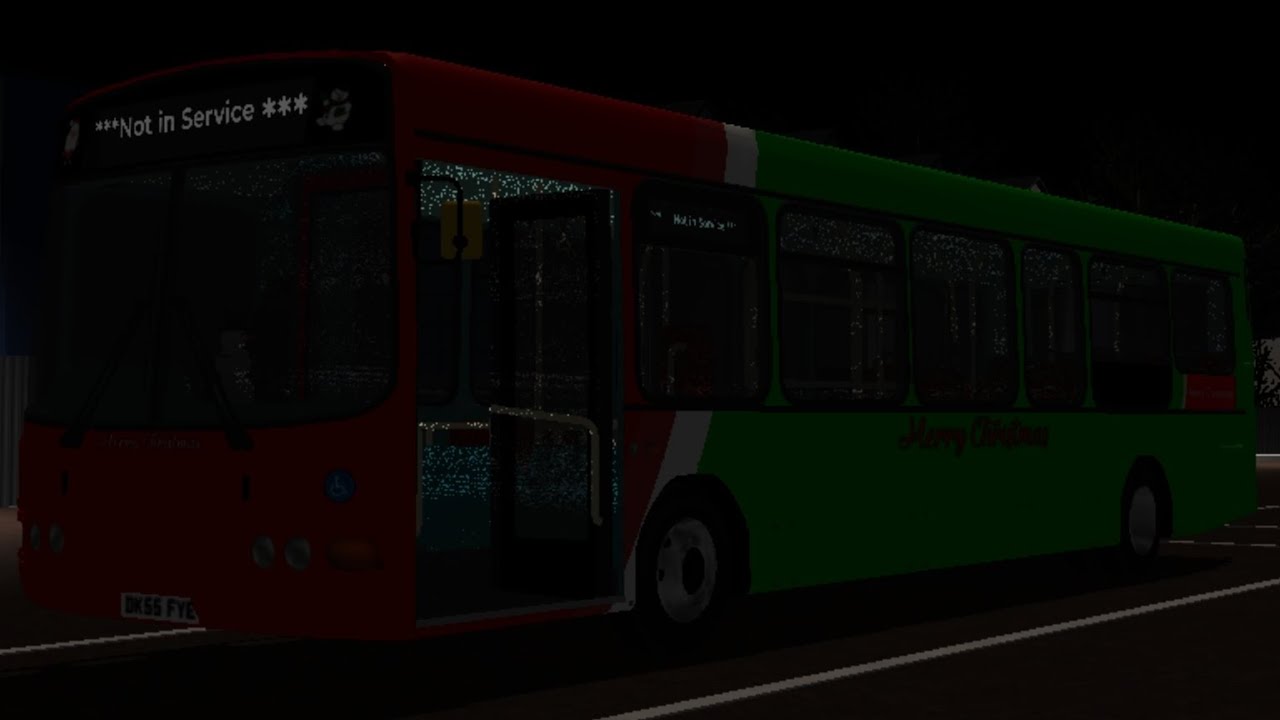 Roblox l Canterbury Bus Simulator - Xmas Wright Cadet Canterbury → Appleton Town route 20