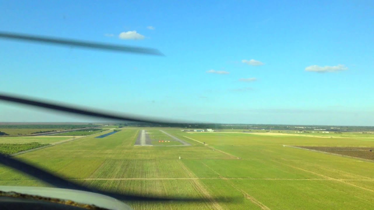 Turbo Sationair TU206G Landing at Homestead (X51)