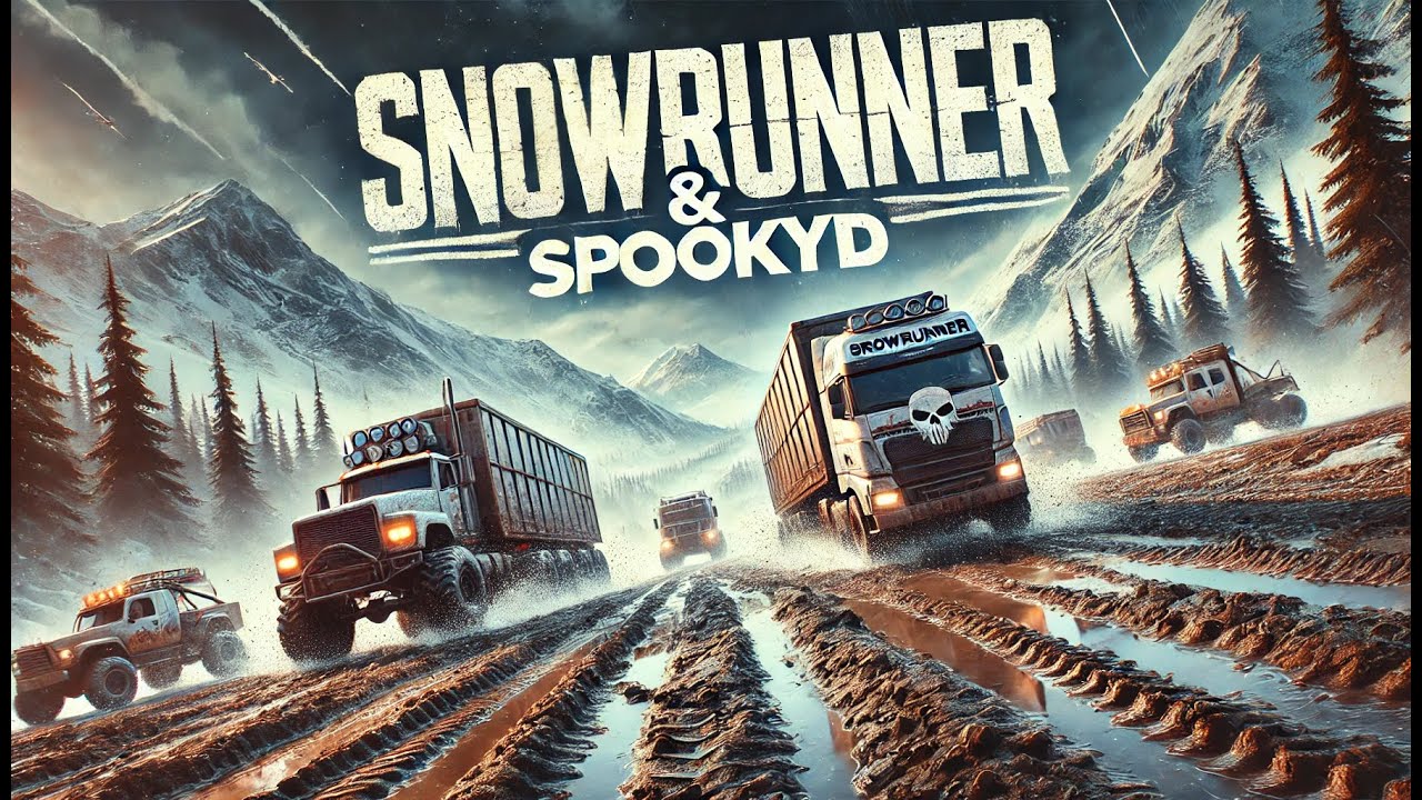 SnowRunner but EVERYTHING Goes Wrong! | SpookyD’s Ultimate Chaos Run #spookyd #snowrunner