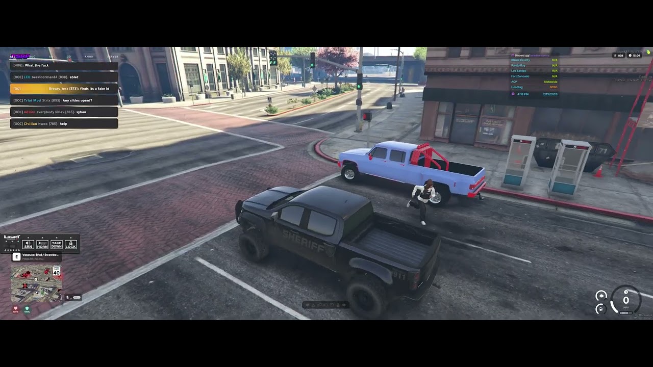 BEING A cop in gta rp