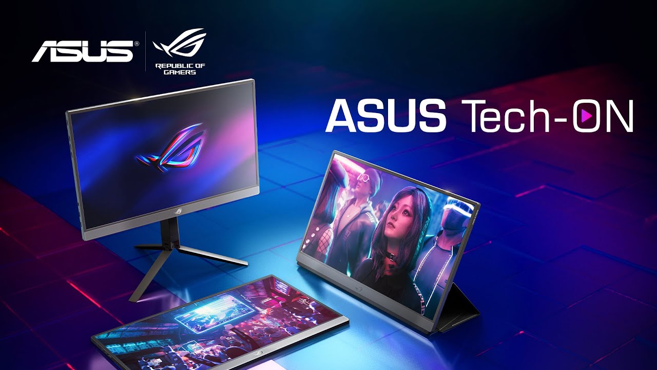 ASUS Tech-On #17 - Monitores portátiles para productividad y juegos.