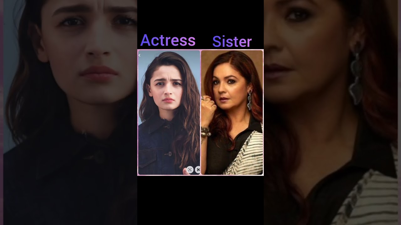 Bollywood Actress and her sister #bollywood #actress