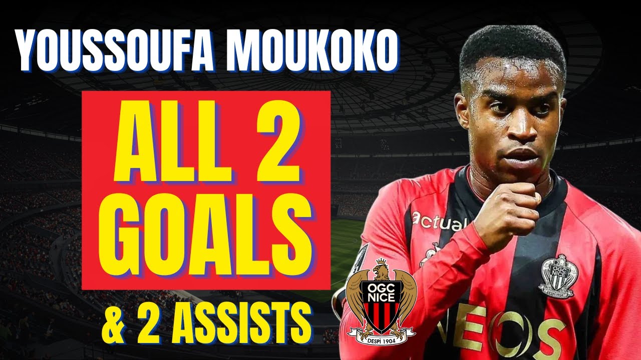 Youssoufa Moukoko - ALL 2 GOALS & ASSISTS FOR NICE