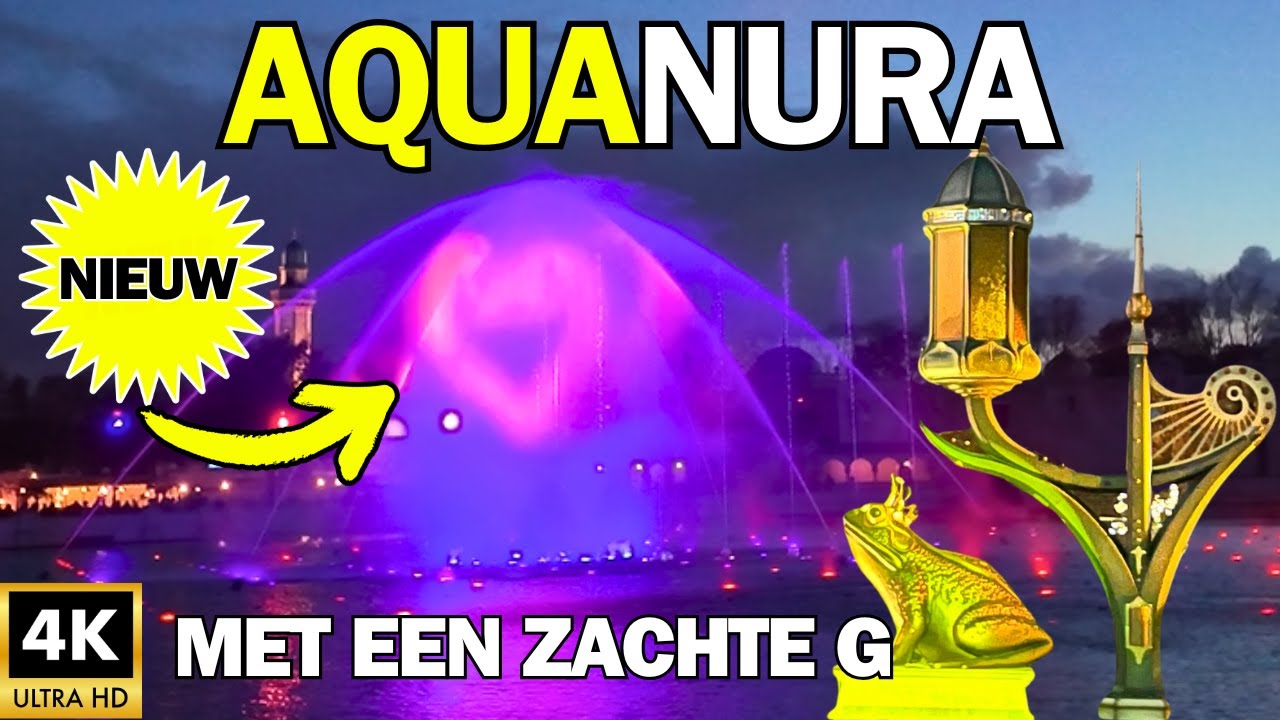 Efteling – Aquanura met een zachte G – 4K POV (2024)