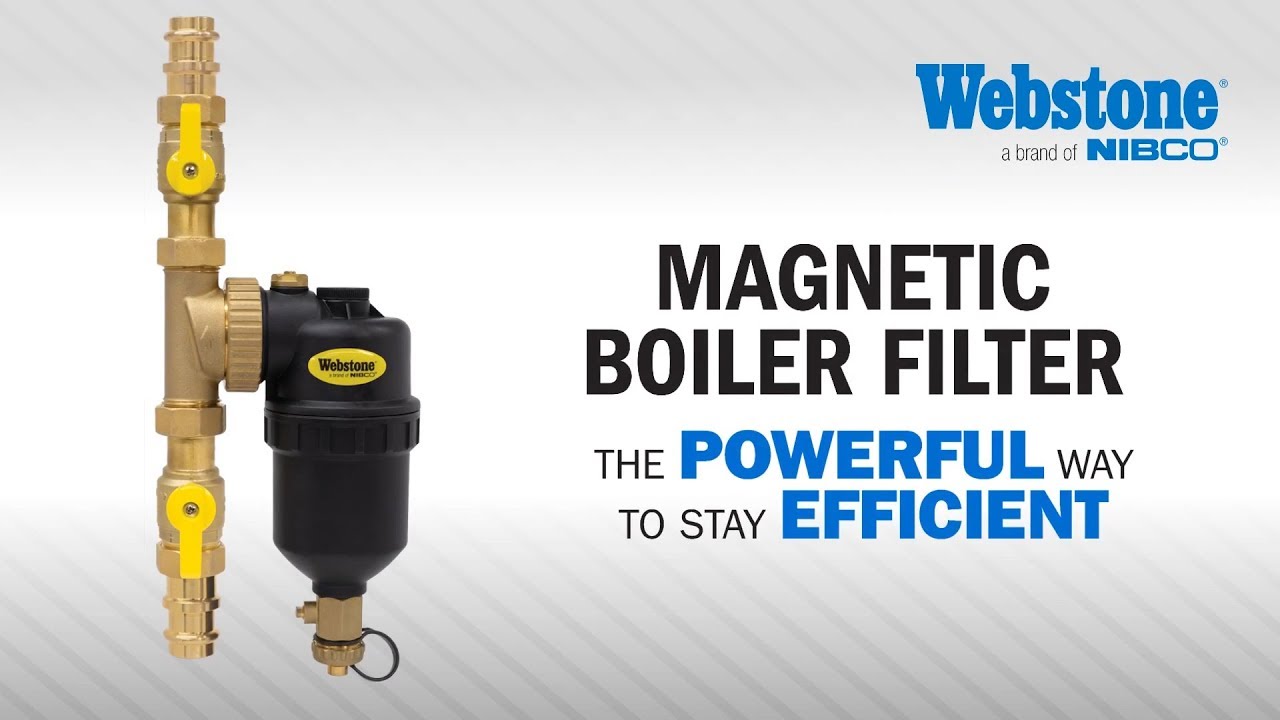 Webstone Magnetic Boiler Filter - The Powerful Way to Stay Efficient