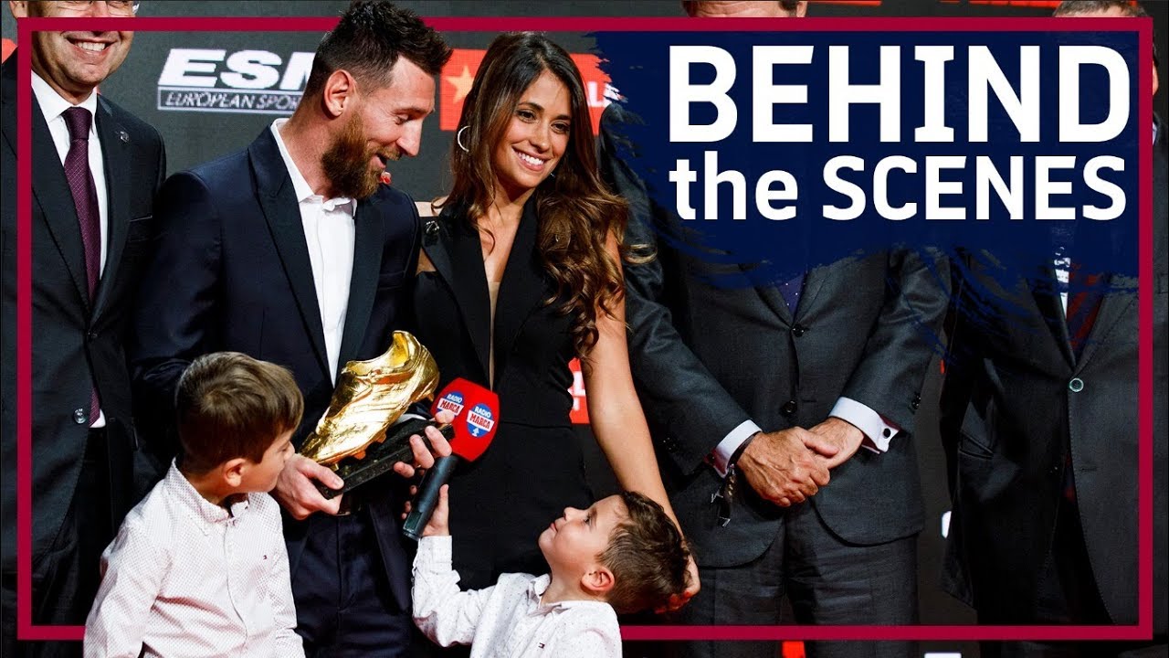 [BEHIND THE SCENES] The GOAT's 6th golden shoe | LEO MESSI