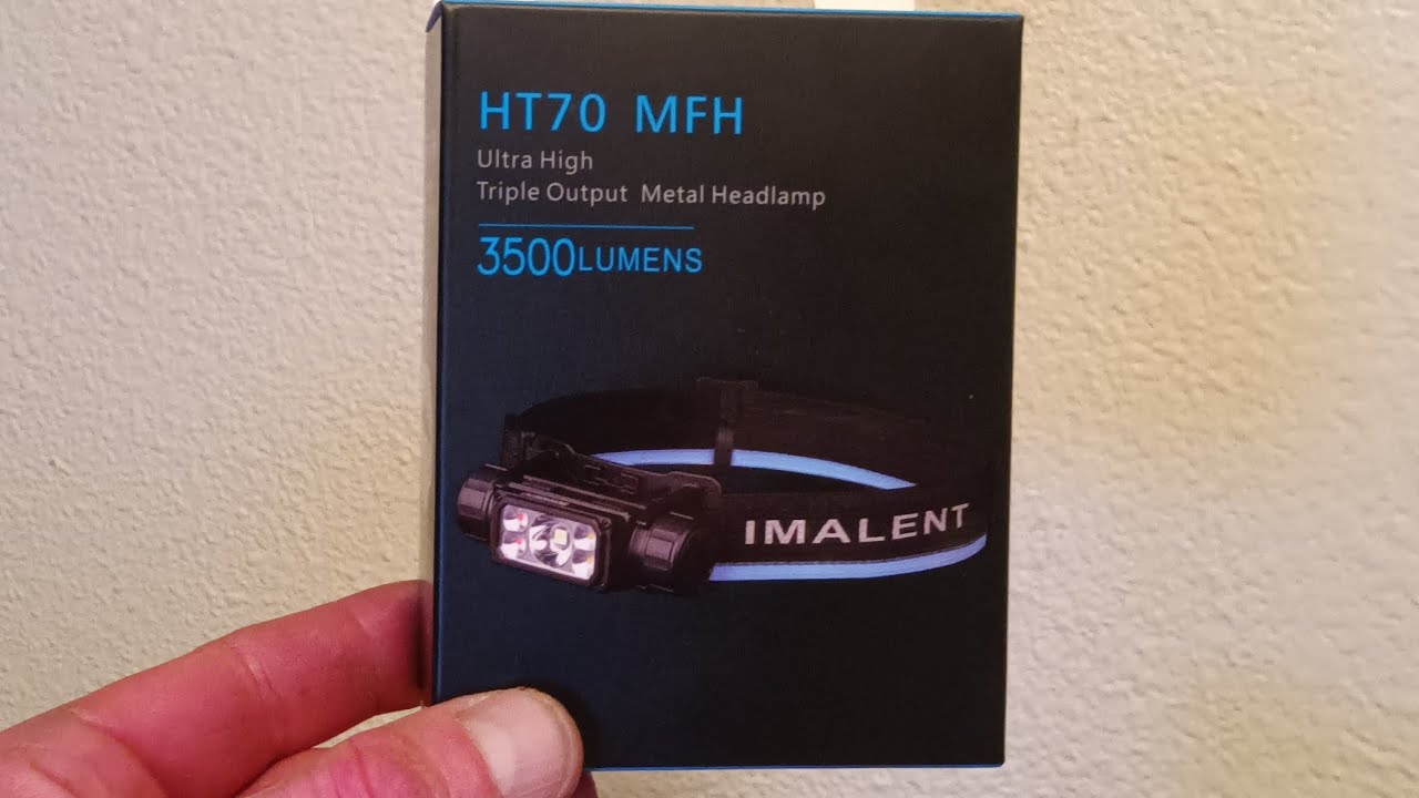 IMALENT HT70 3500 Lumens Headlamp w/12 Modes!!