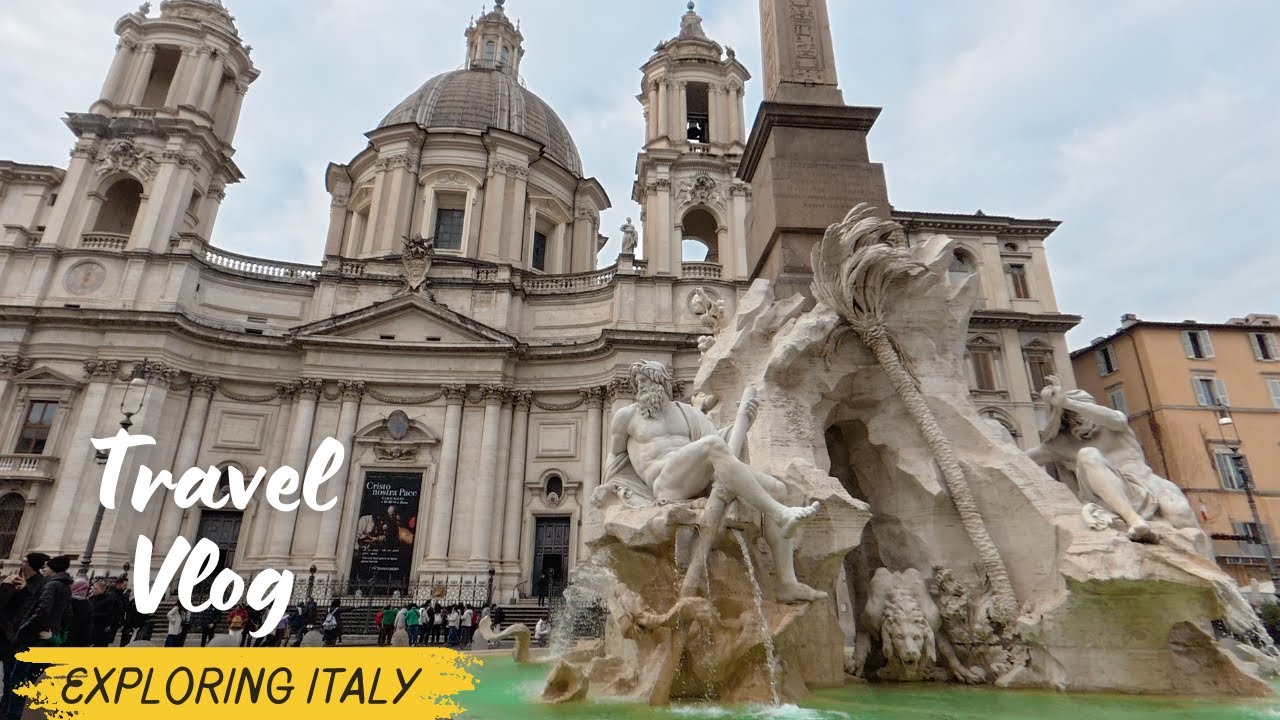ইতালির বিখ্যাত পিয়াজা নাভোনা/Piazza Navona Rome 🇮🇹 | One of the Most Beautiful Squares 2026
