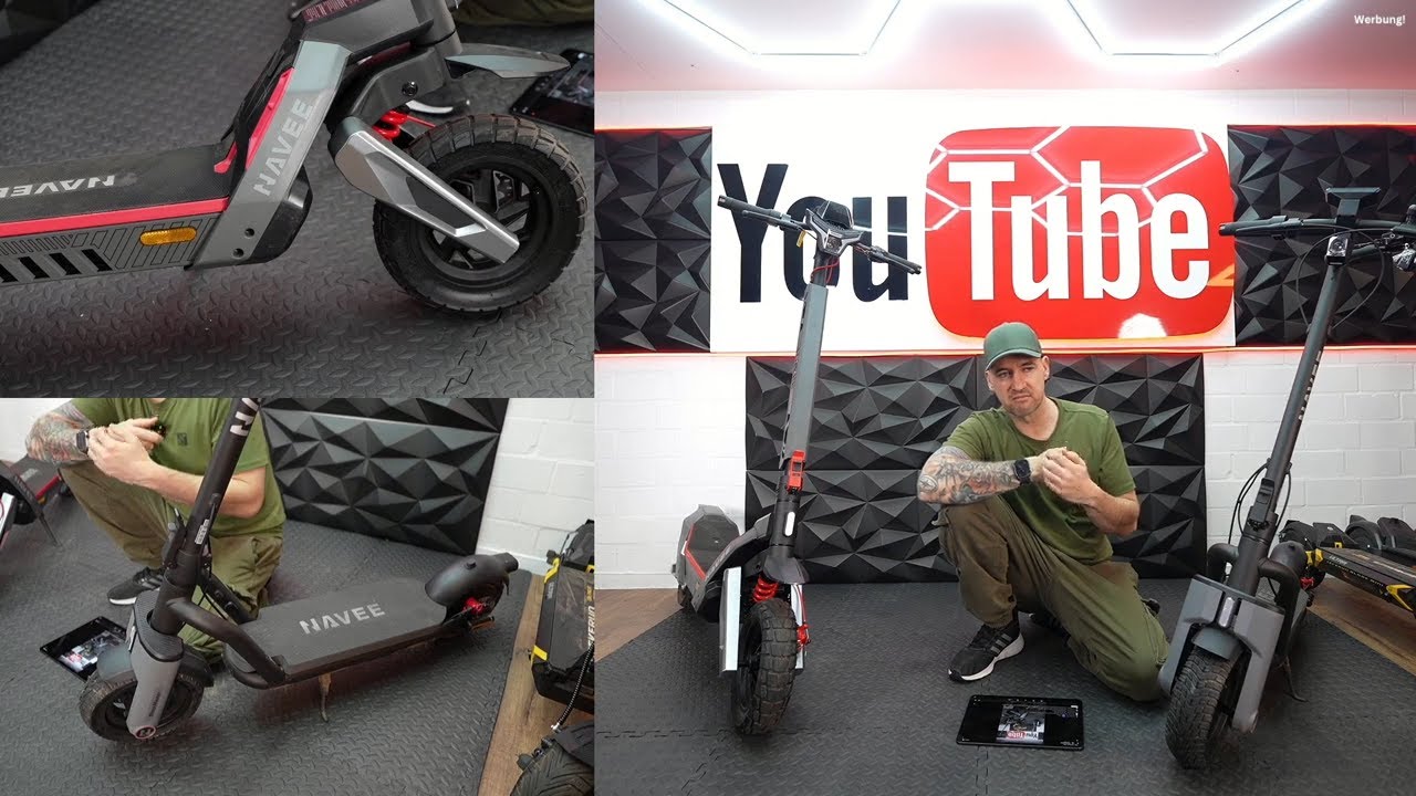 NAVEE E-Scooter im Vergleich in16:9 🚀 XT5 Max oder N65i II?#escooter #navee #vergleich