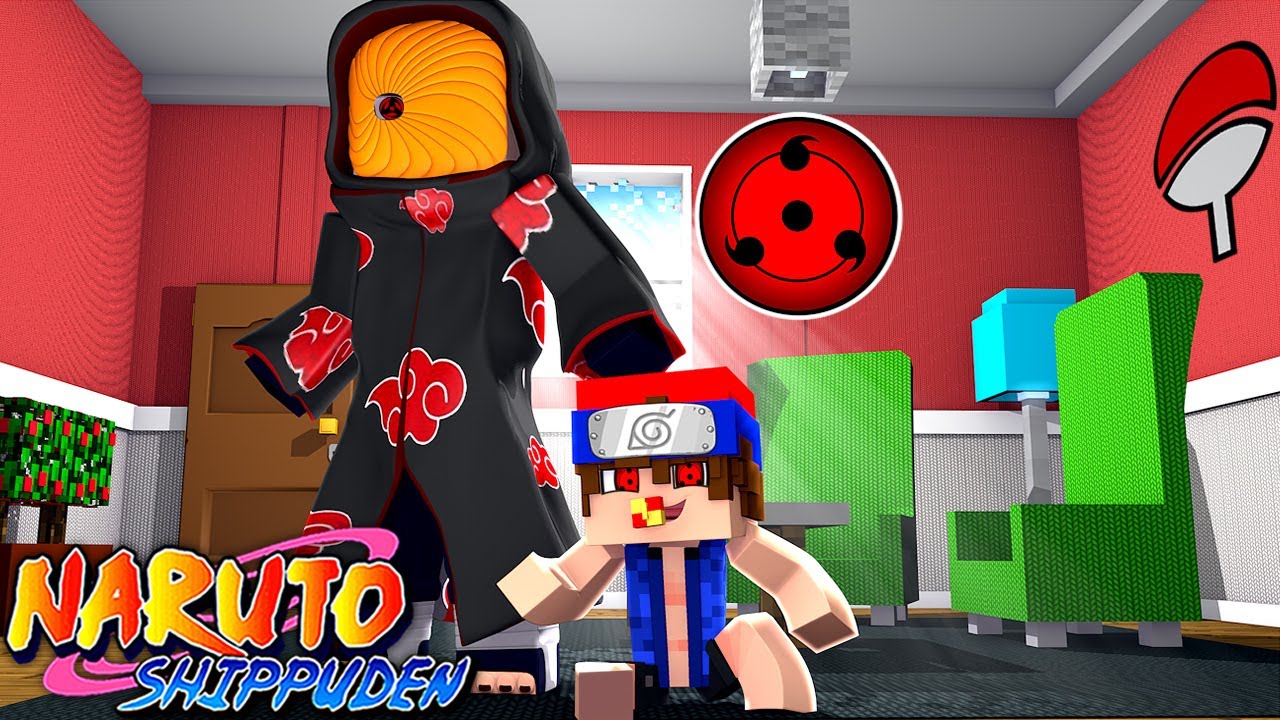 Minecraft - Who's Your Family? TREVINHO o NOVO FILHO DE TOBI ( OBITO UCHIHA ) ! Naruto Shippuden