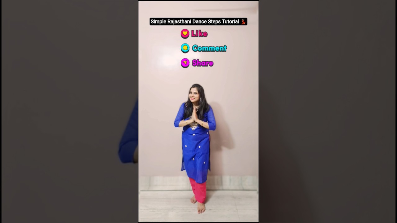 Beginners Ho To Simple Tarike Se Rajasthani Dance Steps Karna Sikhe💃🏻| Easy Dance Steps Tutorial