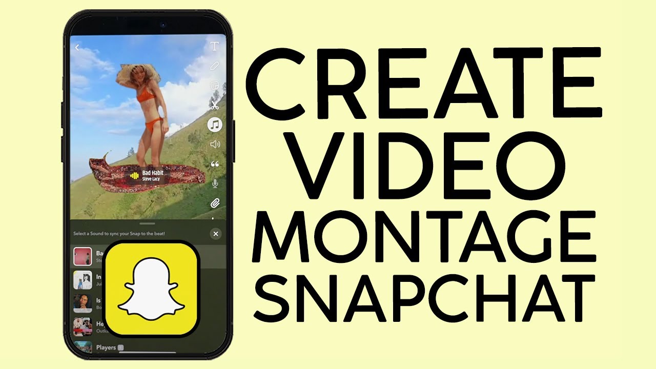 Как создать видеомонтаж в Snapchat (2023)