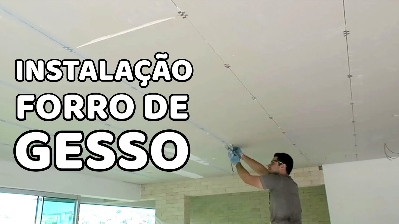 INSTALAÇÃO FORRO DE GESSO - TUDO SOBRE FORRO DE GESSO - MANUAL COMPLETO PARTE 2 - LARISSA REIS