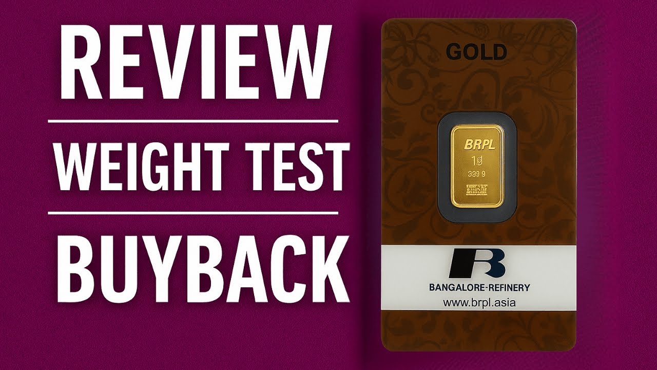 Bangalore Refinery Gold Bar 1g &ndash; Worth Buying in 2025?