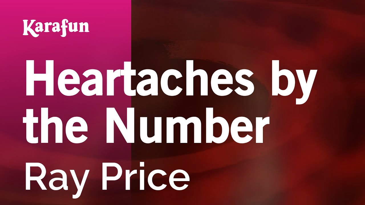 Heartaches by the Number - Ray Price | Karaoke Version | KaraFun