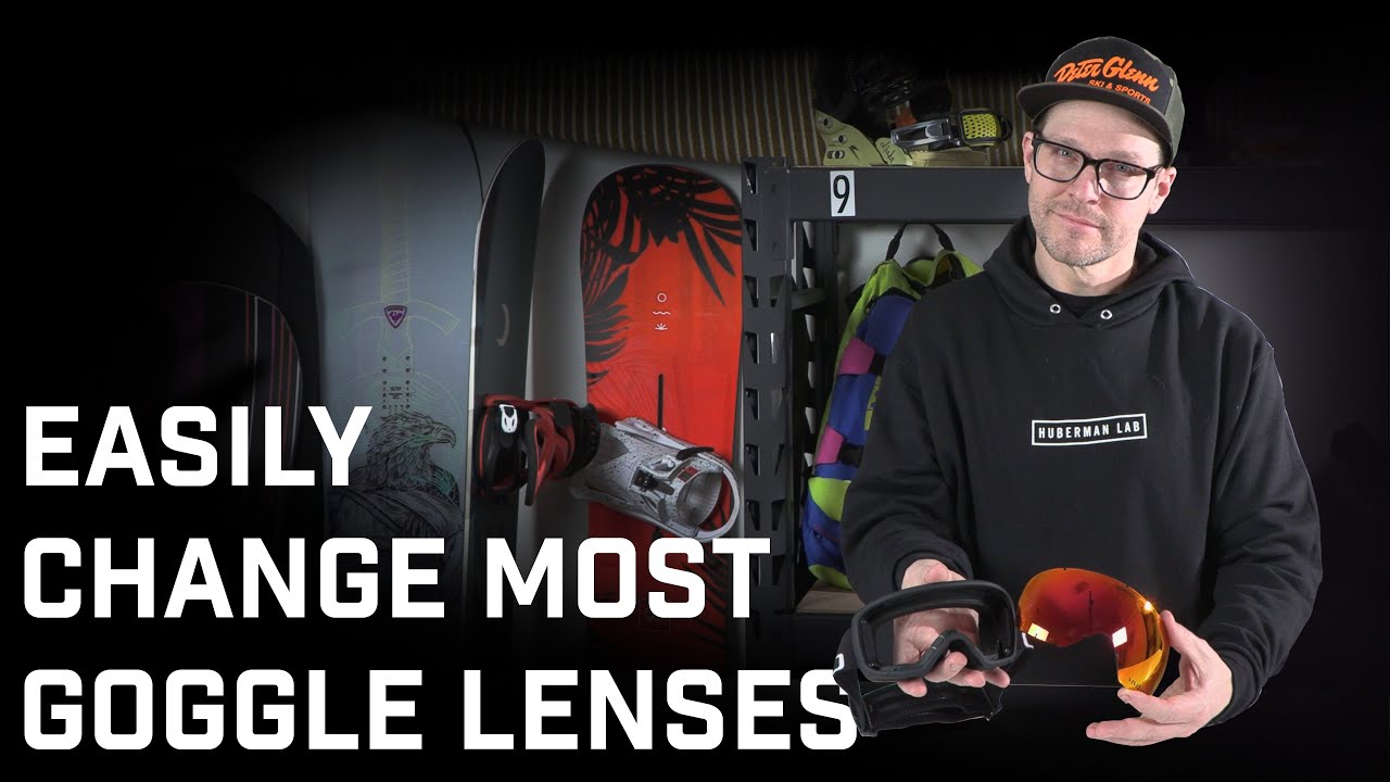 How To Easily Change Your Goggle Lenses