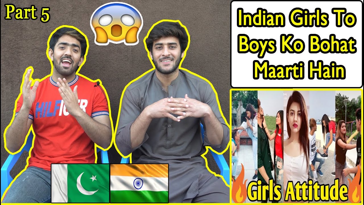 Girls Attitude Tiktok Videos Reaction | Indian Girls Power Viral  TikTOK Videos