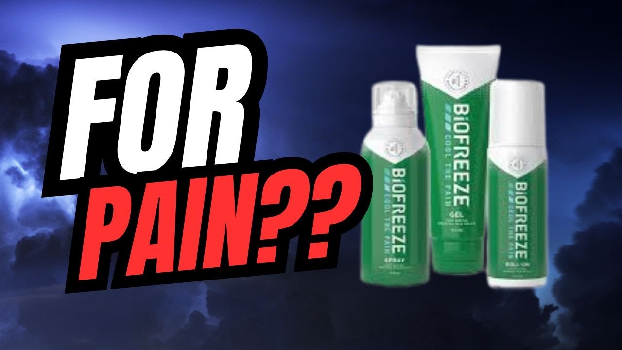 BIOFREEZE: тип мази от боли