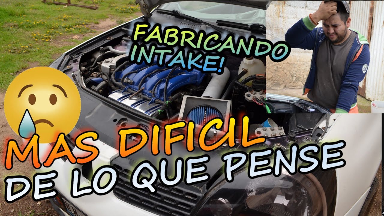 COMO INSTALAR UN FILTRO DE ALTO FLUJO, FABRICACION DE INTAKE, PARA NISSAN PLATINA O CLIO. (parte 1)