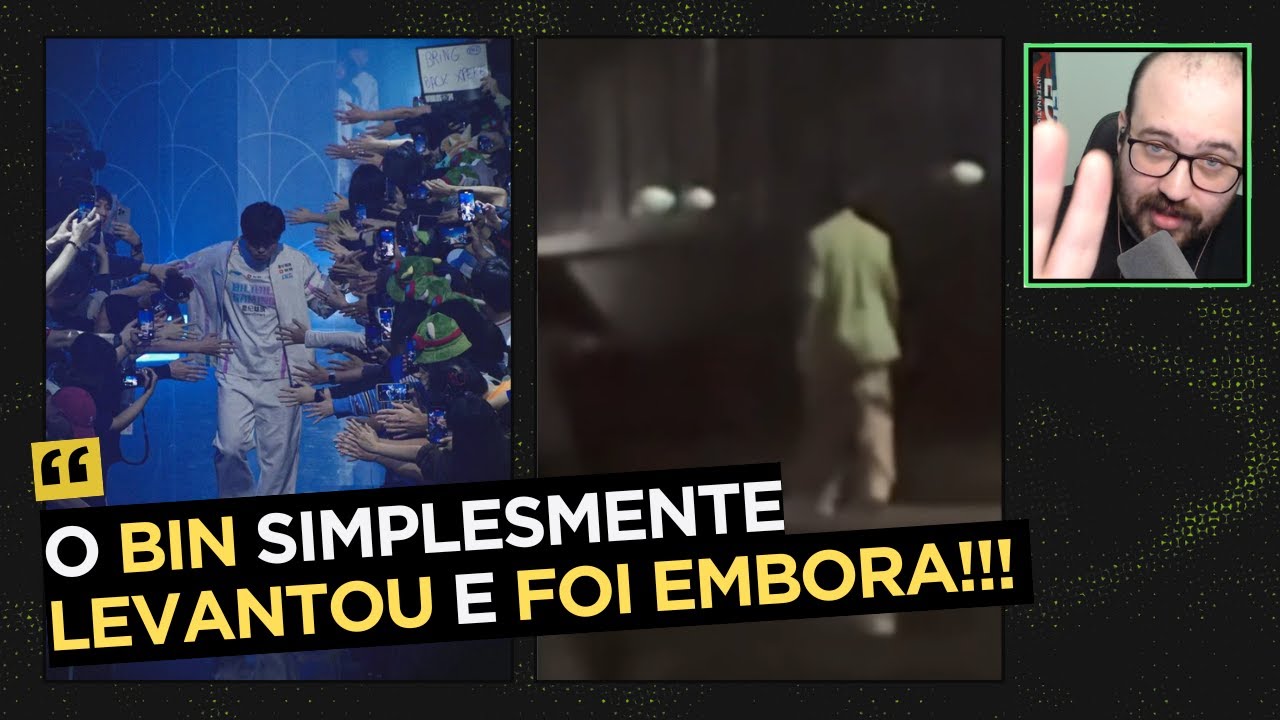 TRETA do Bin com a BLG, pegou as coisas e foi EMBORA (mas já voltou)