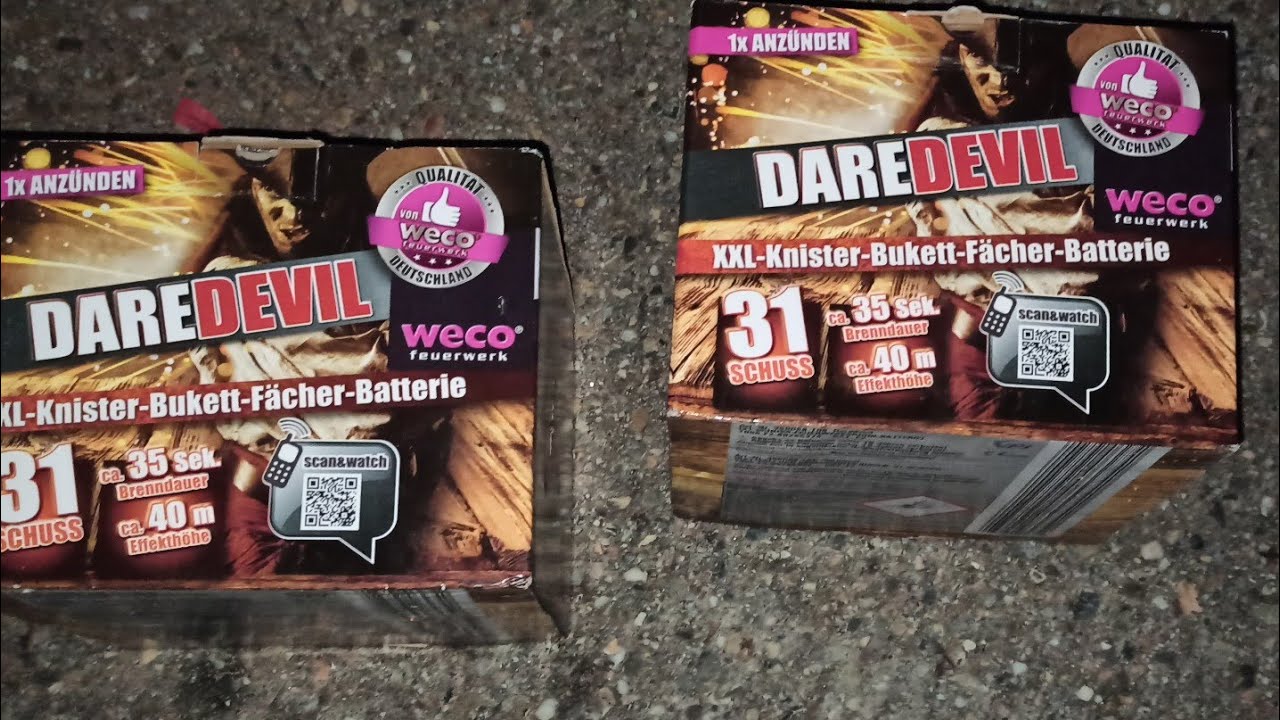 3X Daredevil 0 Uhr Mega BIG BIG BOOM 💣💥💣💥💣💥