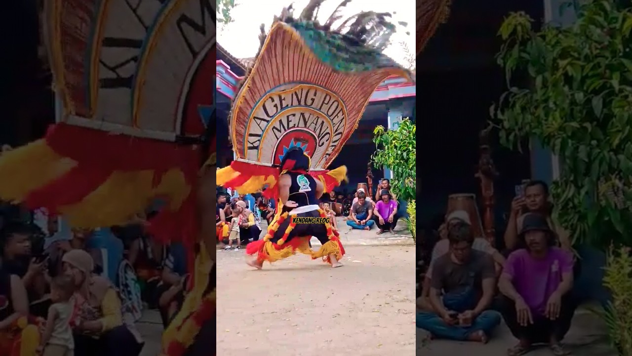 SOLAH DADAK MERAK REOG PONOROGO KEREN #reog #dadakmerak #reogponorogo #youtubeshorts