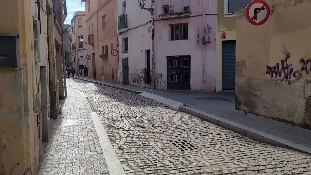 Carrer Santa Anna, El Vendrell, Tarragona, Catalunya.
