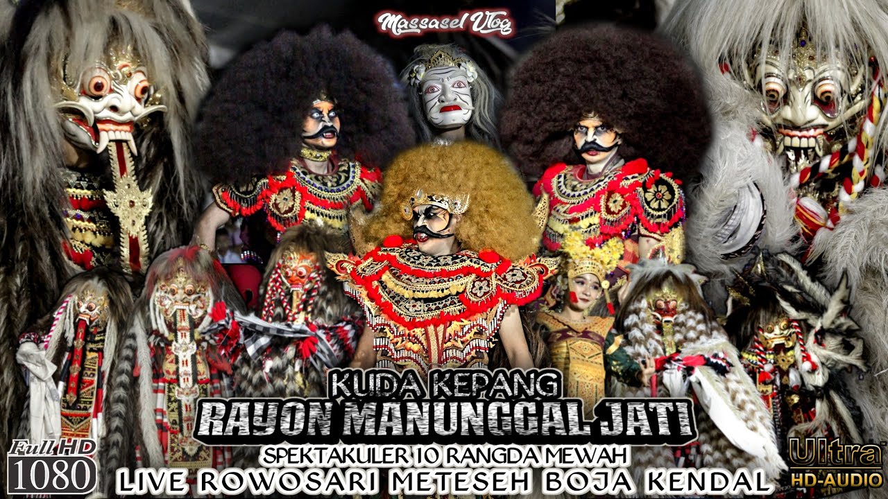 RAME POLL RMJ SPEKTAKULER 10 RANGDA 🔥 KUDA KEPANG RAYON MANUNGGAL JATI LIVE ROWOSARI METESEH BOJA...