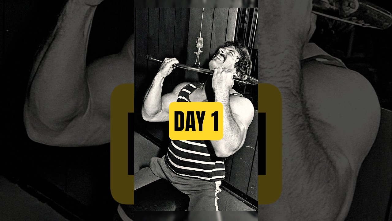 Mike Mentzer's Chest And Back Workout Routine