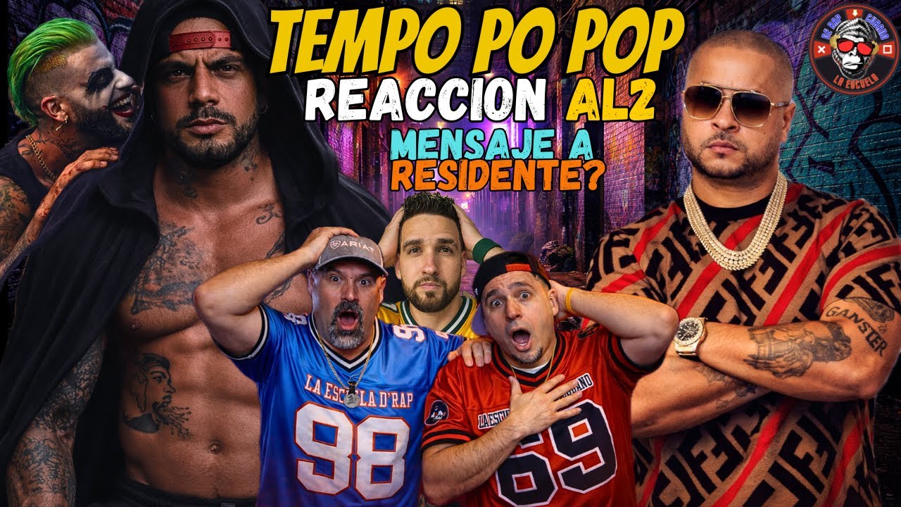 Tempo po POP - Al2 El Aldeano - TIRAERA a Tempo 🔥 Video Reaccion ¿Un Mensaje para Residente? 😱