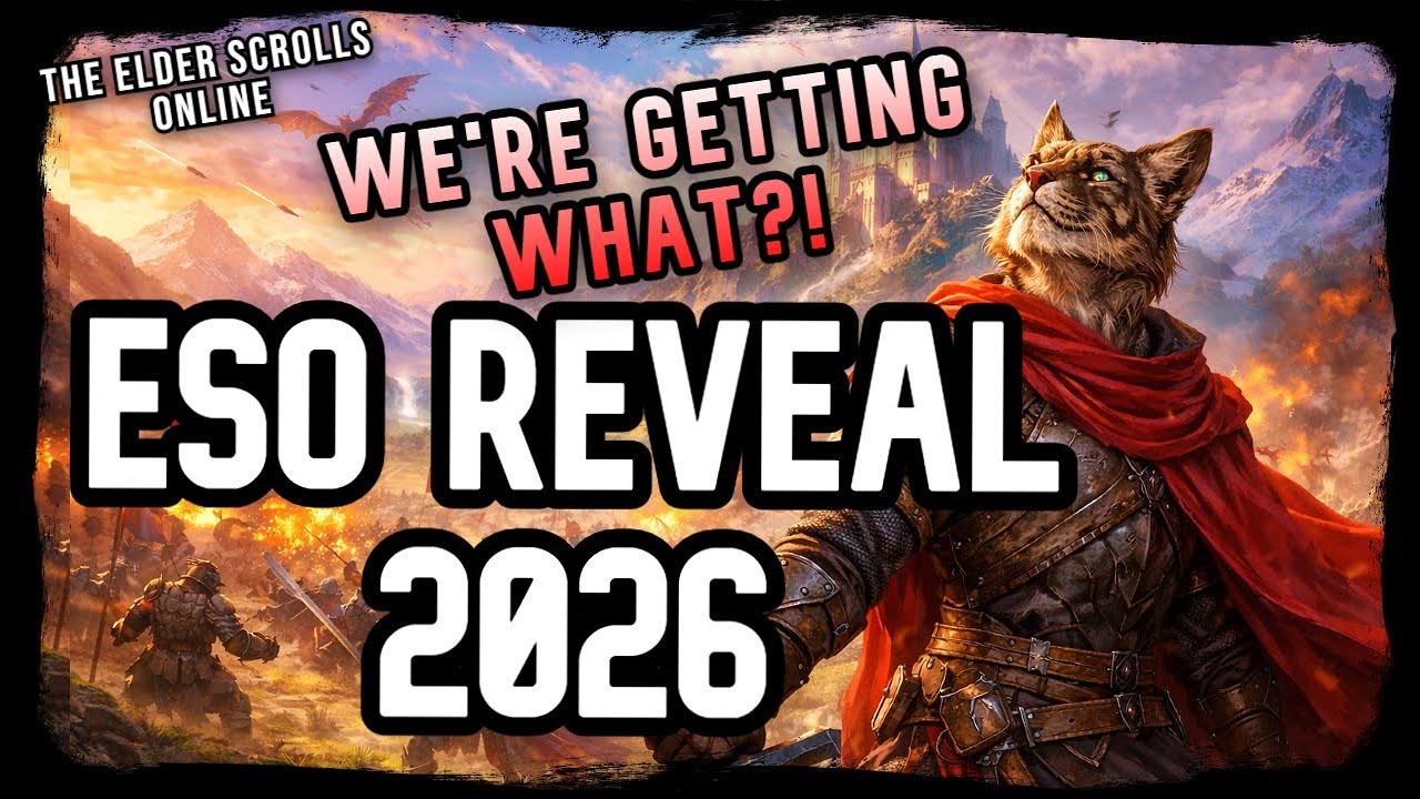 🟢 ESO REVEAL 2026 - Crossplay, 3v3 Battlegrounds, No Dungeons?! #eso #esopvp
