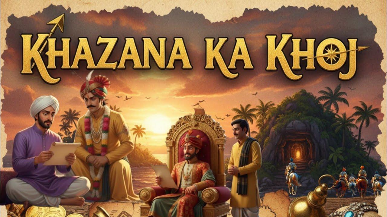 #kahani खजाना का खोज || Khazana Ka Khoj || #ai #story #viralvideo #socalmedia 