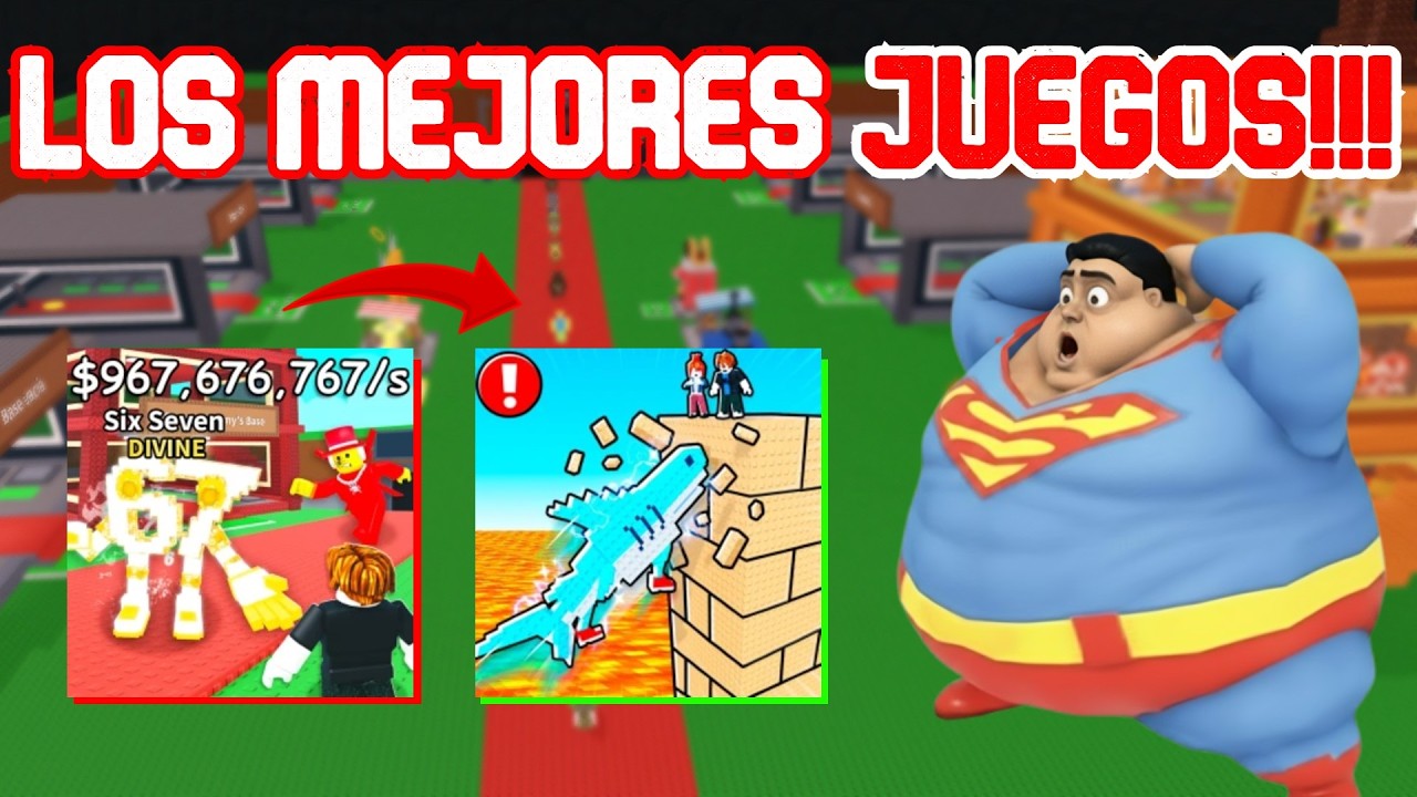 Estos son los 3 MEJORES JUEGOS de BRAINROTS en Roblox! ✅