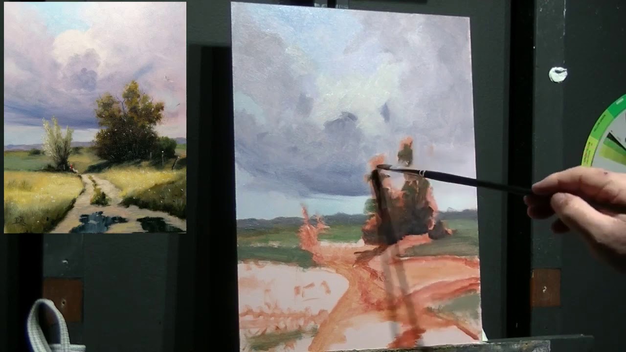 Tutoriel de peinture à l'huile de mon ancienne chaine YouTube.