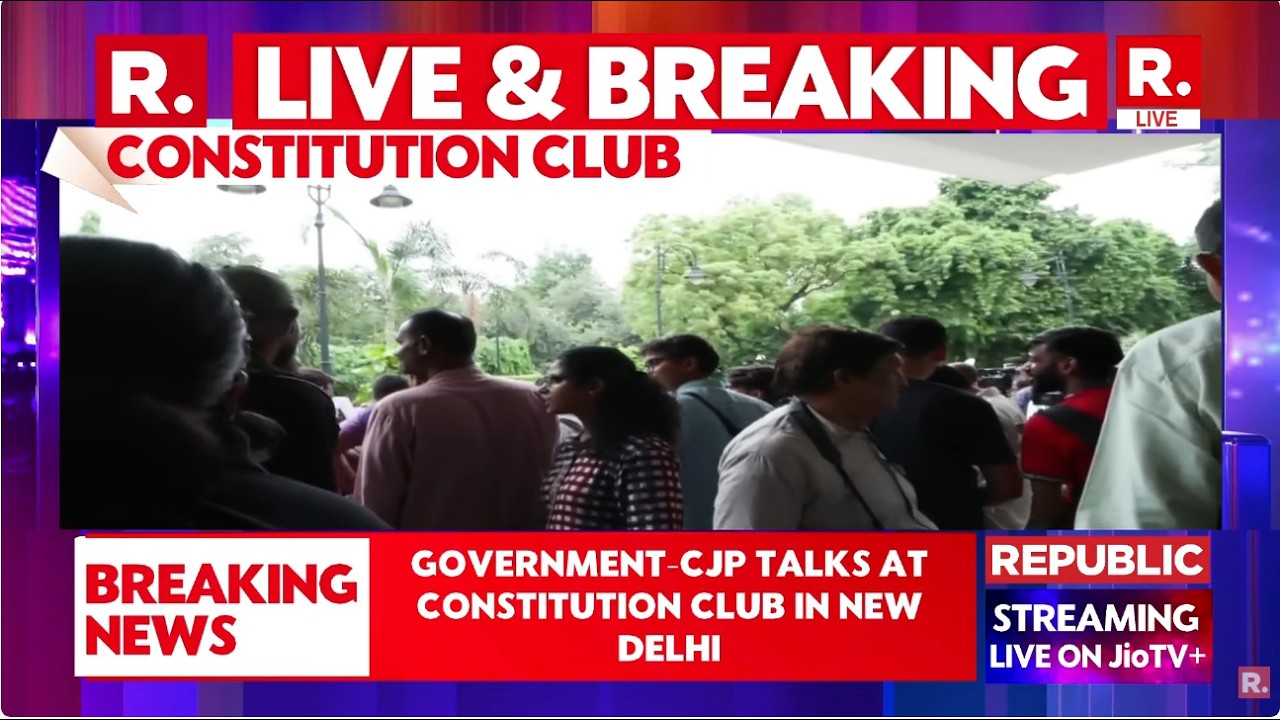 BREAKING LIVE: Government-CJP Talks At Constitution Club After Sonam Wangchuk Ends Hunger Strike