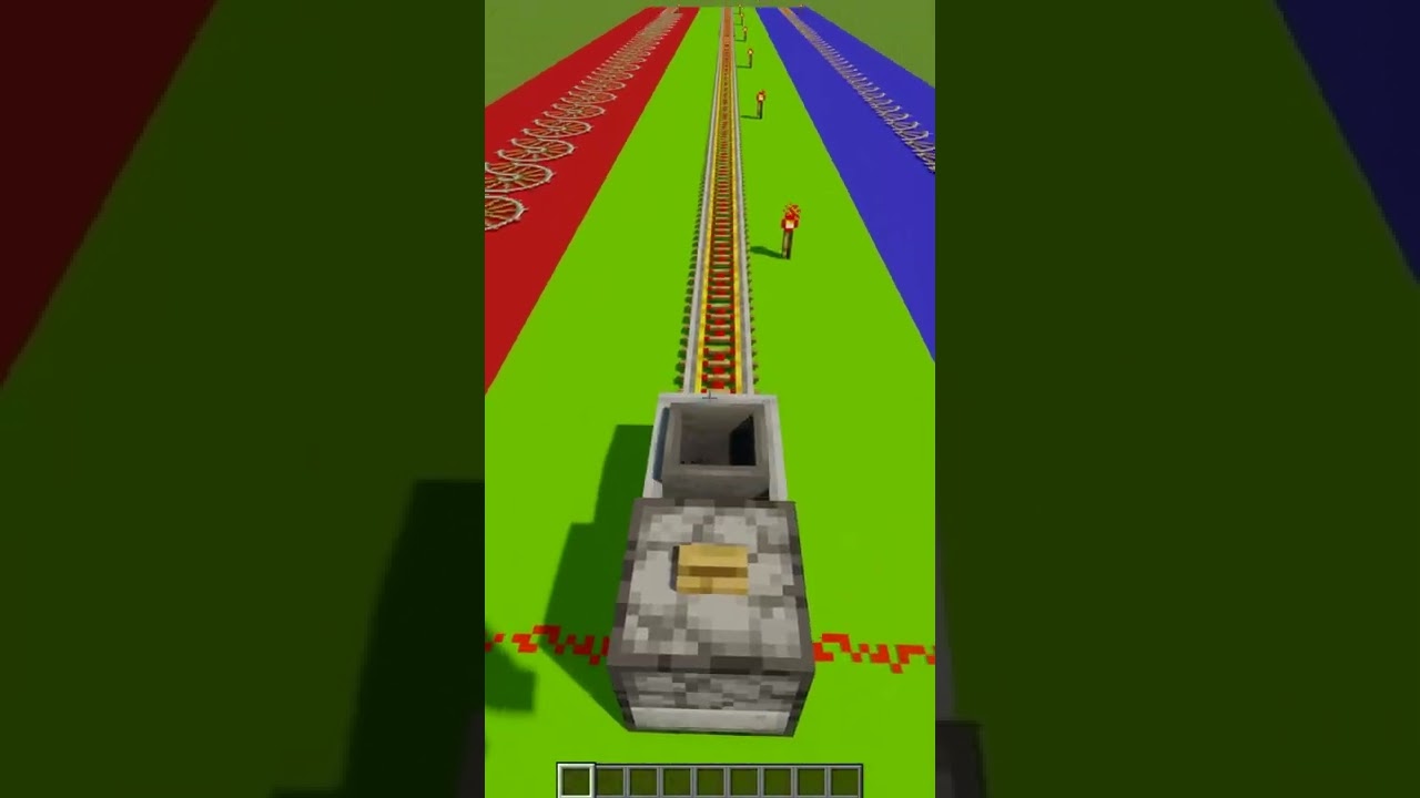Das Schnellste Schienensystem in Minecraft :o
