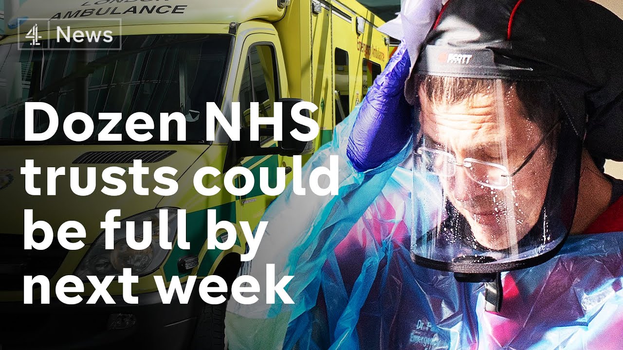 NHS: Dozen trusts fear intensive care units could be full by next week