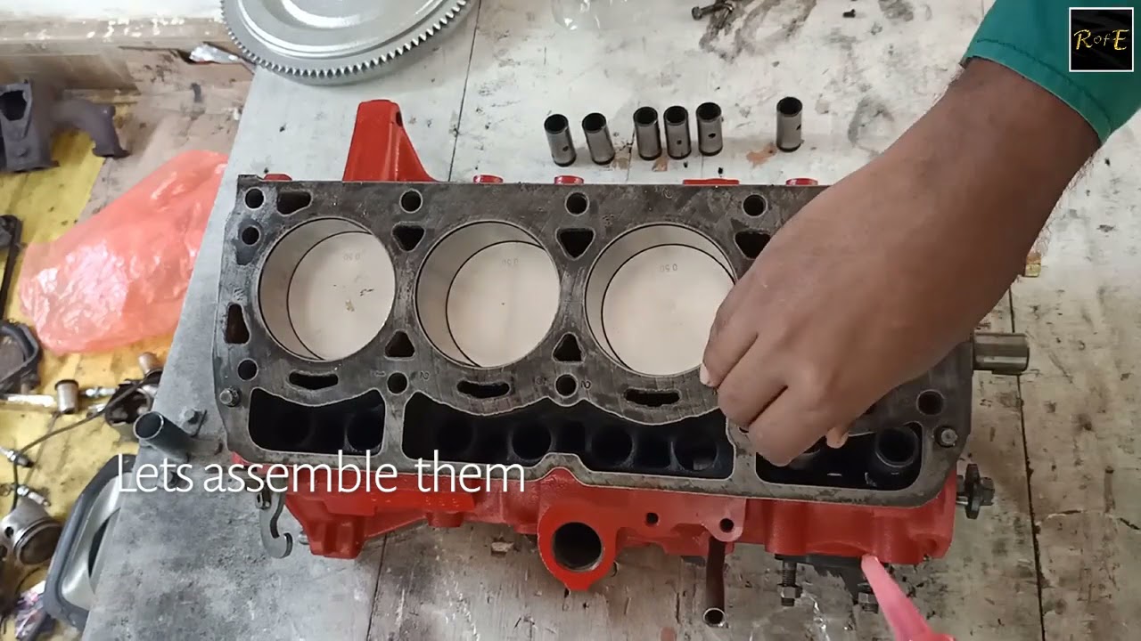 By:Restoration vibes Toyota 4K Engine restoration
