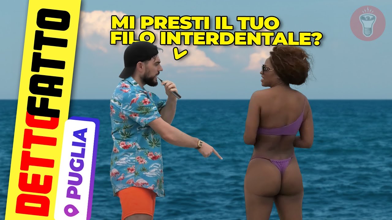 Scambiate il Costume di una Ragazza per Filo Interdentale - Detto Fatto in PUGLIA - Ep. 51 - theShow