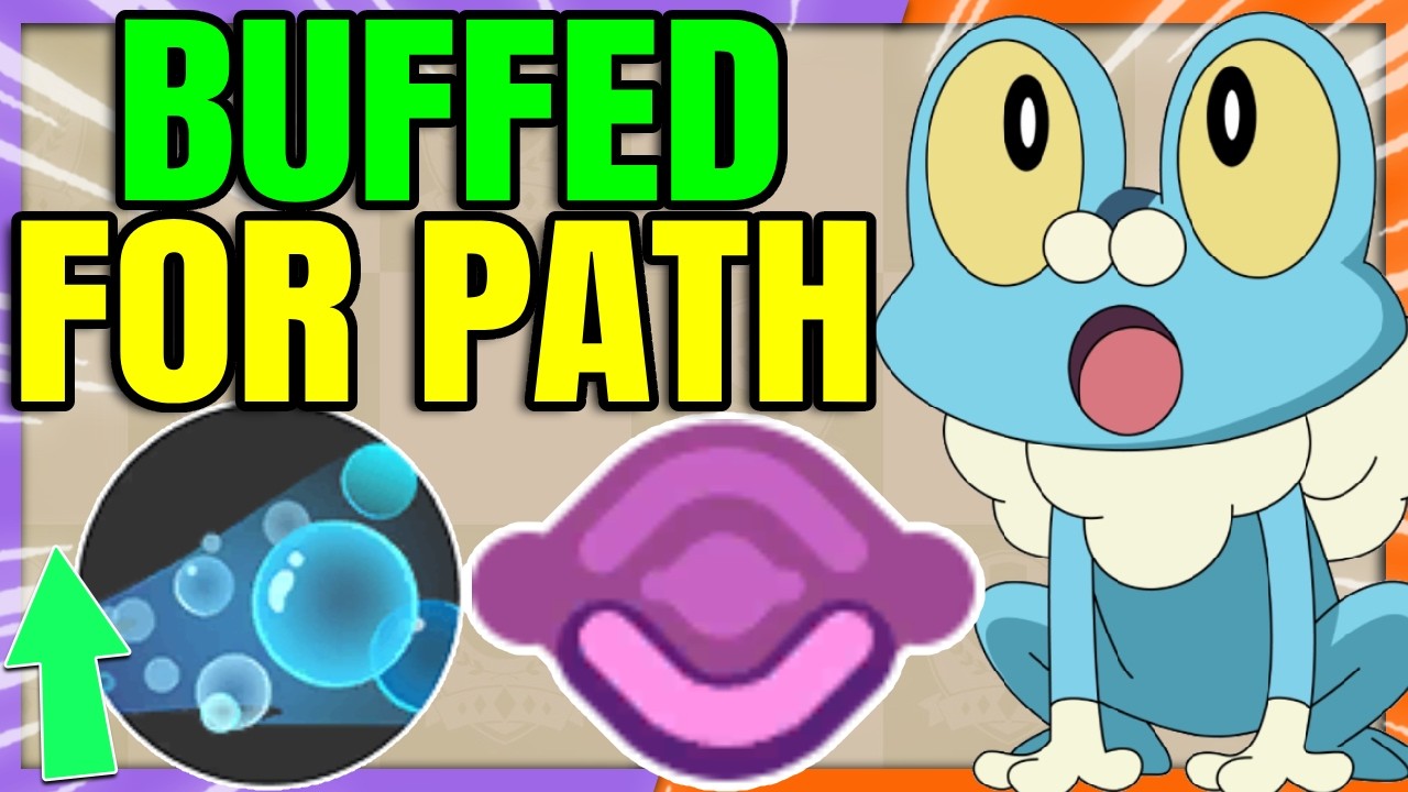 Early Game BUFFS make GRENINJA much Better in Path | Pokemon Unite