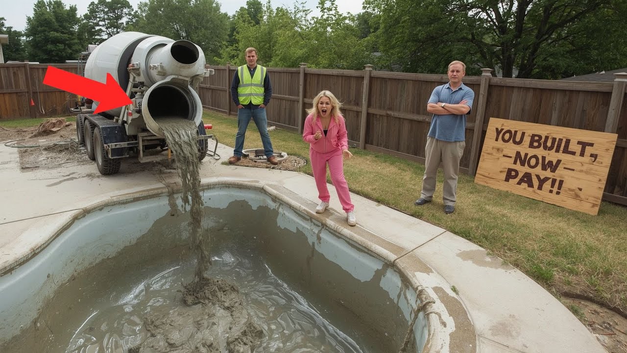 Karen Dug a Pool on My Property Line—So I Filled It With Cement and Sent Her the Bill!EntitledPeople