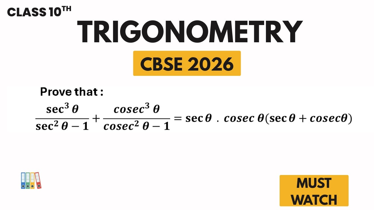 Prove that: sec³θ / (sec²θ − 1) + cosec³θ / (cosec²θ − 1) = secθ . cosecθ (secθ + cosecθ)
