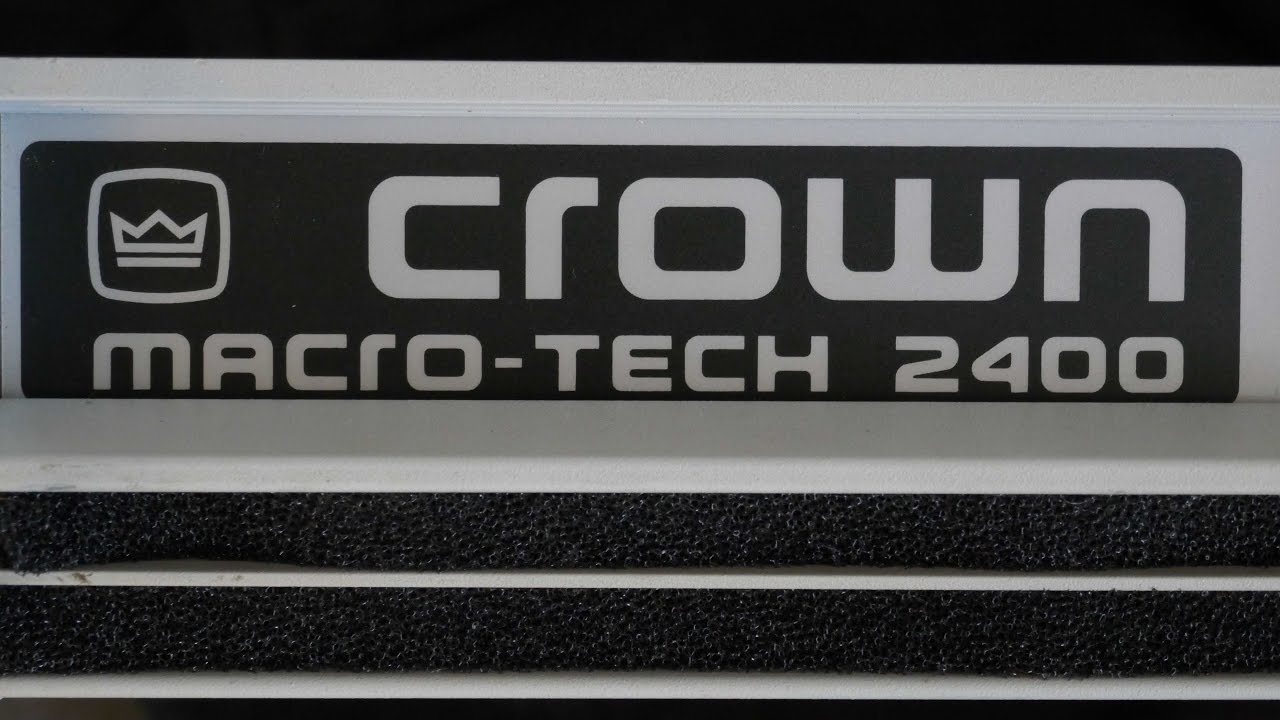 Crown Macro-tech 2400
